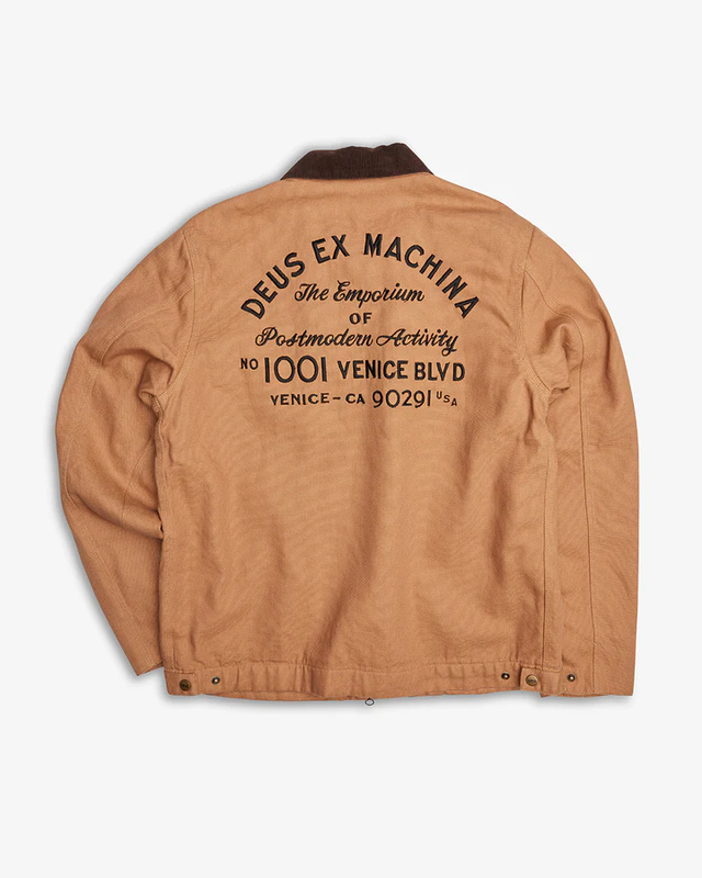 ADDRESS WORKWEAR JACKET 2 - DIJON TAN