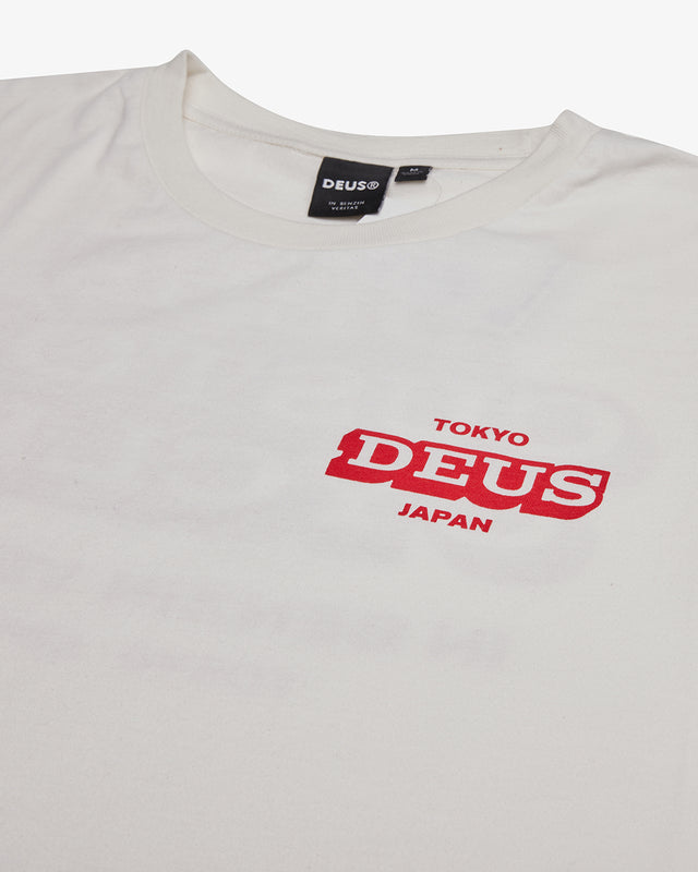 Redline Tee - Vintage White