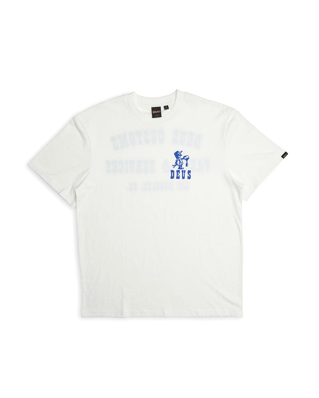 OLD TOWN TEE - VINTAGE WHITE