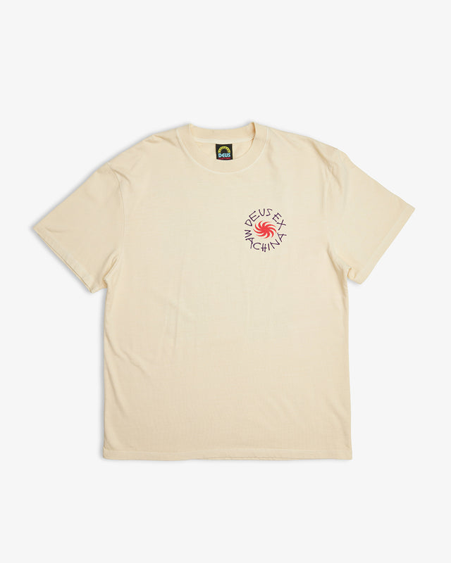 CUSTOM LEISURE TEE - DIRTY WHITE