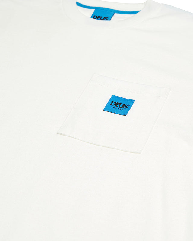 TAKE OFF POCKET TEE - VINTAGE WHITE