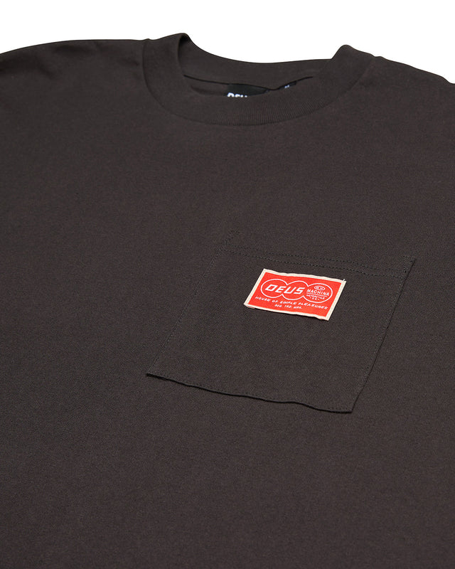 VENTURE POCKET TEE - ANTHRACITE