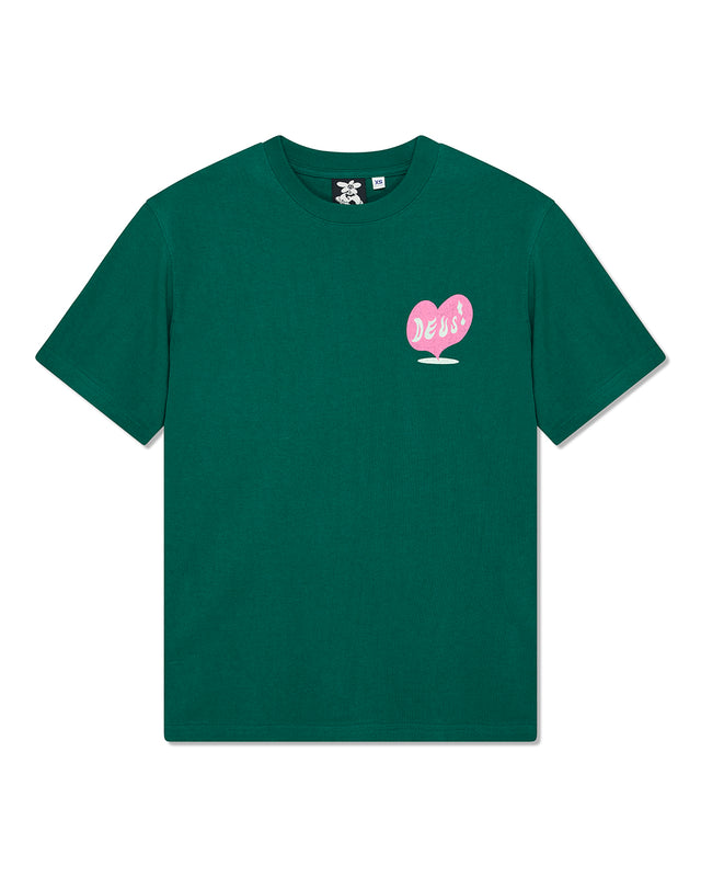 DEEP CUT TEE - VERDANT GREEN