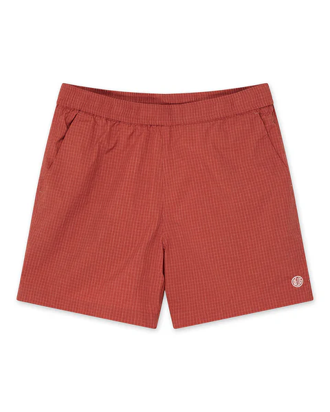 SERVICE SWIM SHORT 3 - TERRACOTTA