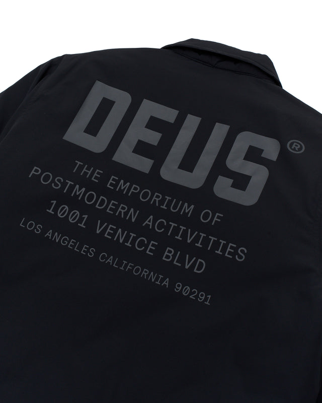 MONTY PADDED OVERSHIRT - BLACK