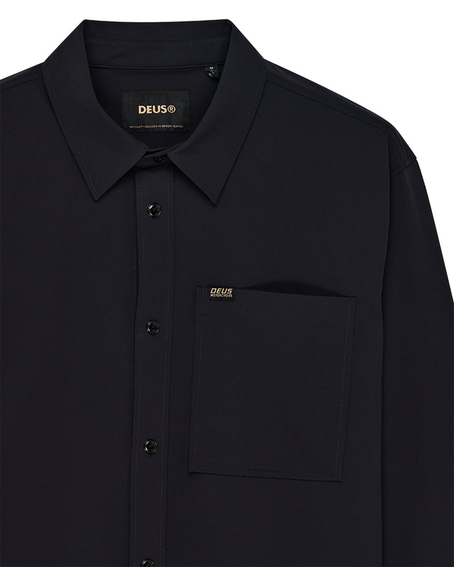 FRIZELL TRAVEL SHIRT - BLACK