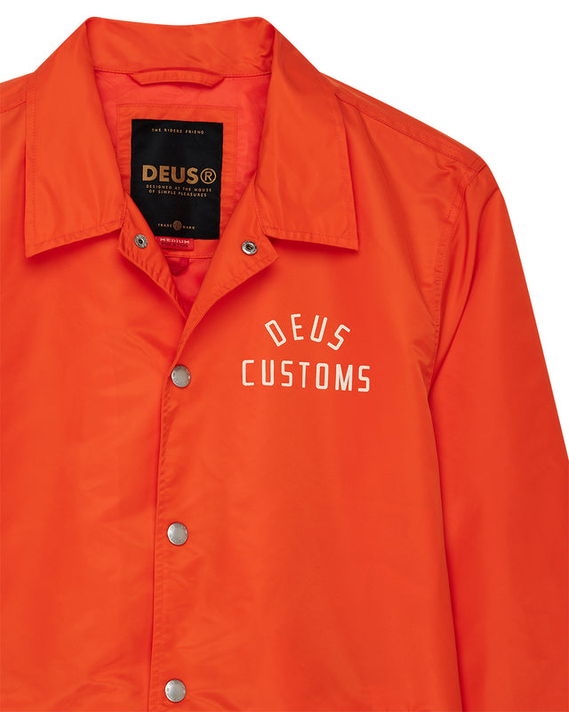 ENGINEER NYLON COACH - TANGERINE TANGO