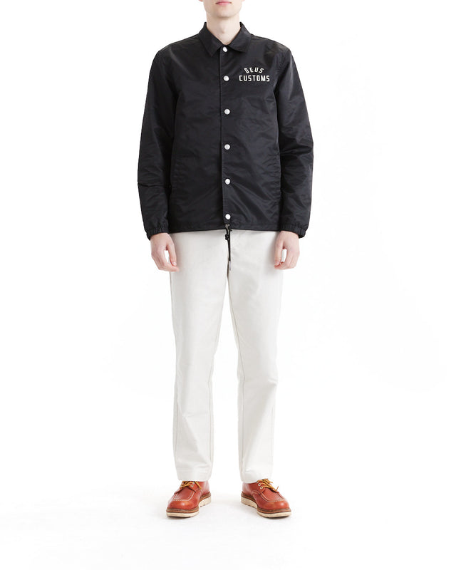 ENGINEER NYLON COACH - BLACK