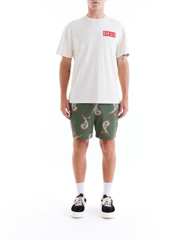 2 BIT BEACH SHORT - GREEN