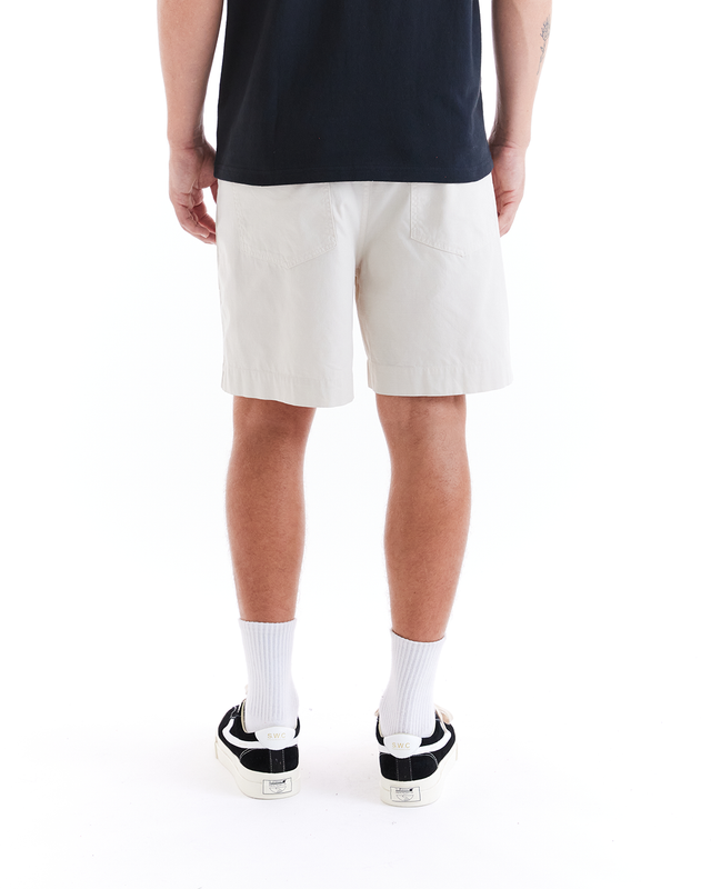 POPLIN HARRIS FATIGUE SHORT - DIRTY WHITE