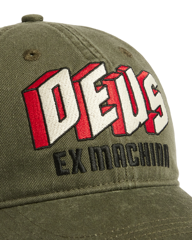 SLAB DAD CAP - OLIVE