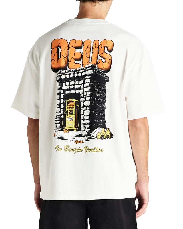 PRIMITIVE FUEL TEE - VINTAGE WHITE