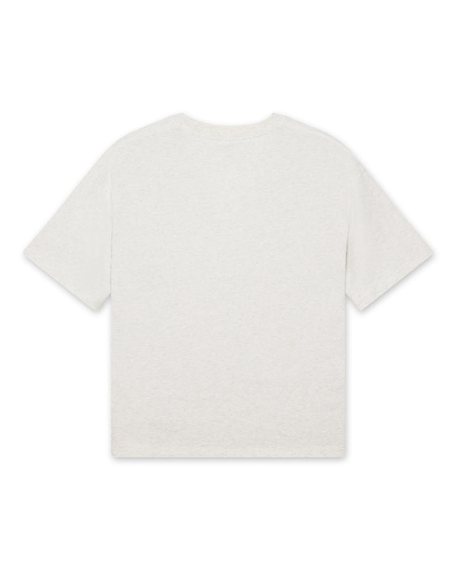 PLUG AND PLAY TEE - LIGHT GREY MARLE