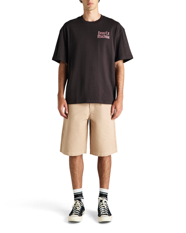 MYCELIUM TEE - ANTHRACITE