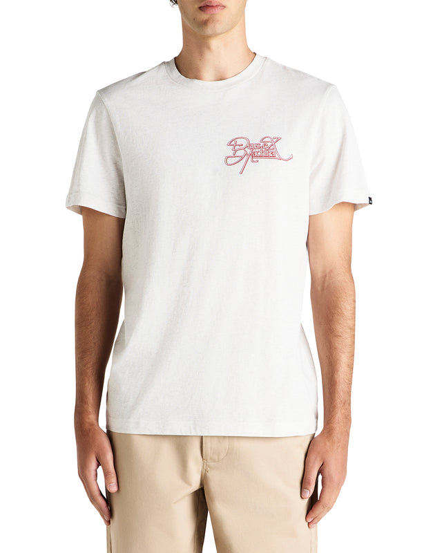 HYPERDRIVE TEE - LIGHT GREY MARLE