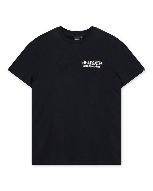 SNAKECHARMER TEE - BLACK