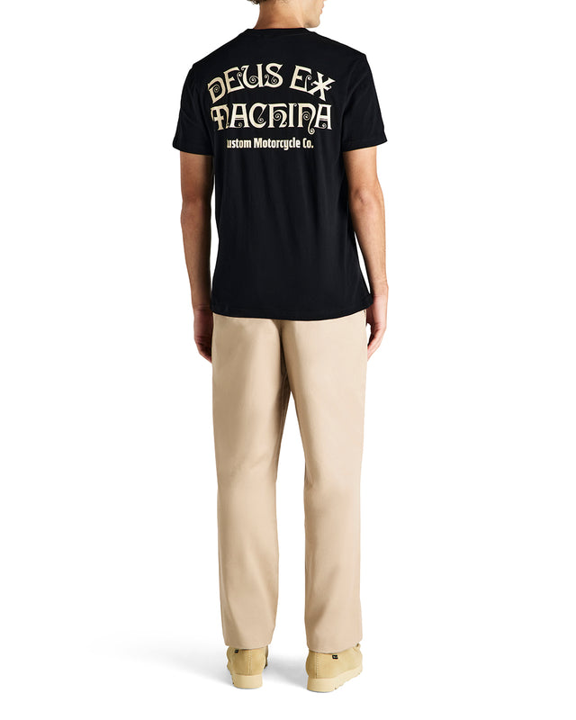 SNAKECHARMER TEE - BLACK