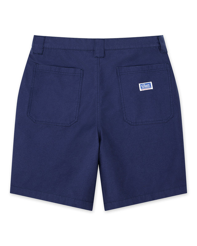 HANK REVERSE TWILL SHORT - MECHANIC BLUE