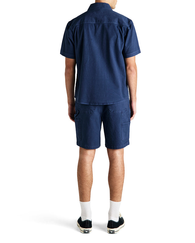 BIG FELLA OVERDYE SHORT - INDIGO