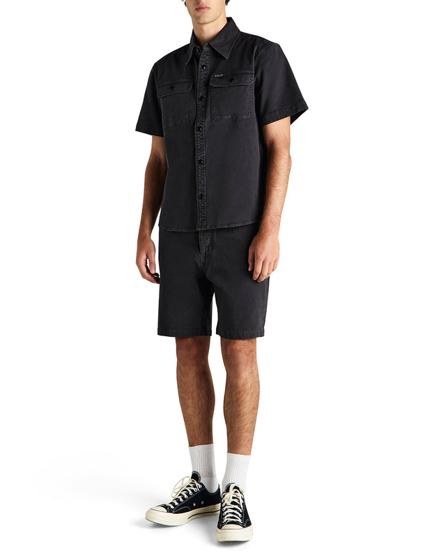 BIG FELLA OVERDYE SHORT - ANTHRACITE