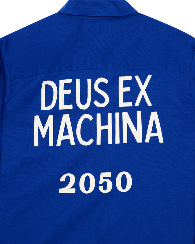 FORECOURT LS SHIRT - CLASSIC BLUE