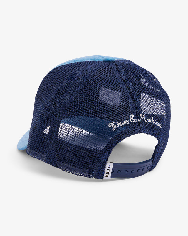 GARMENT DYED SHIELD TRUCKER  - ATLANTIC DEEP