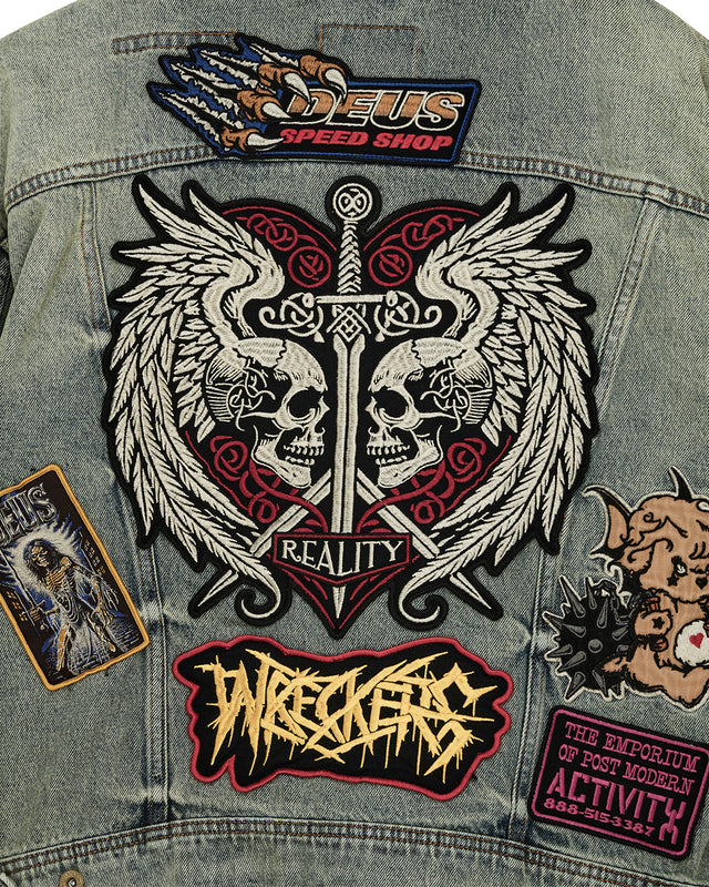 SASAFRAS JACKET - DIRTY DENIM