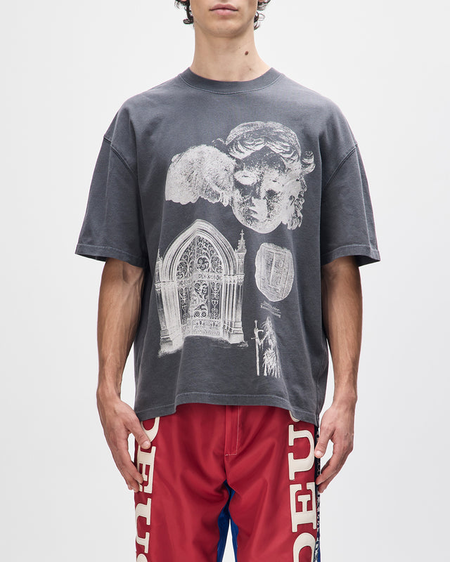 INVOCATION TEE - ANTHRACITE