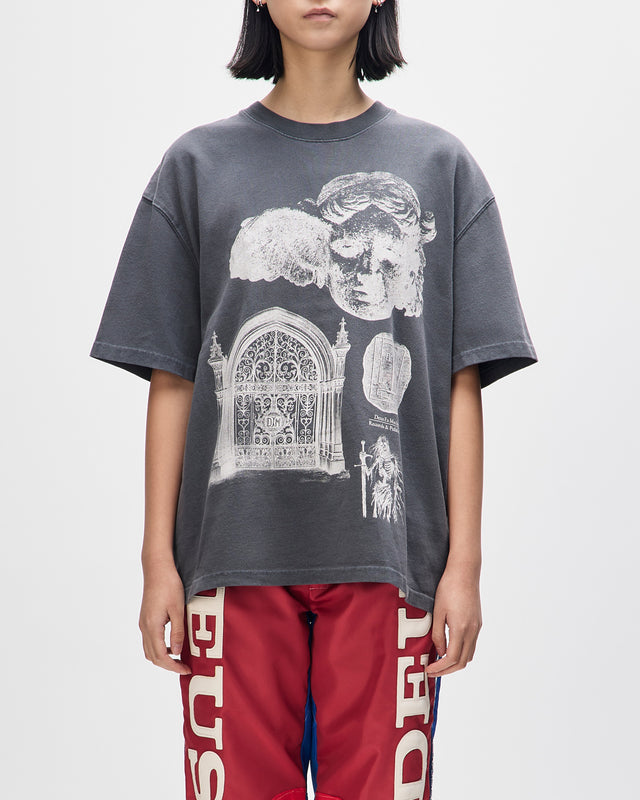 INVOCATION TEE - ANTHRACITE