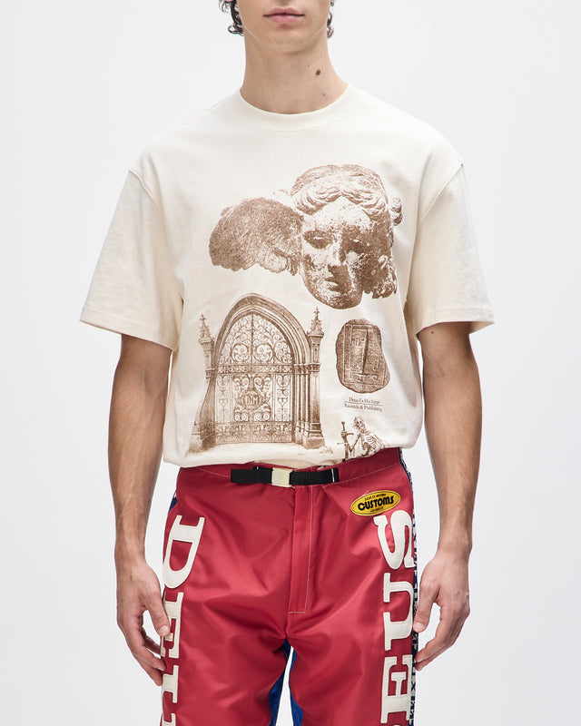 INVOCATION TEE - DIRTY WHITE