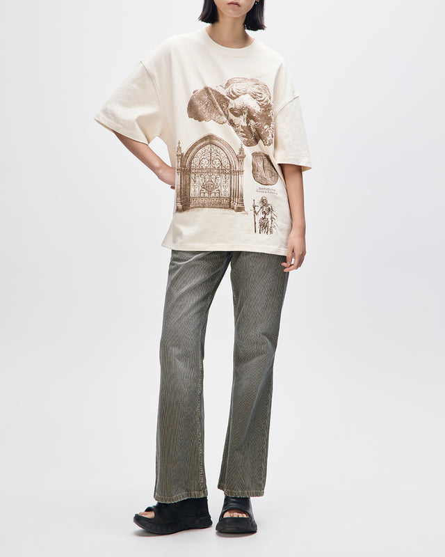 INVOCATION TEE - DIRTY WHITE