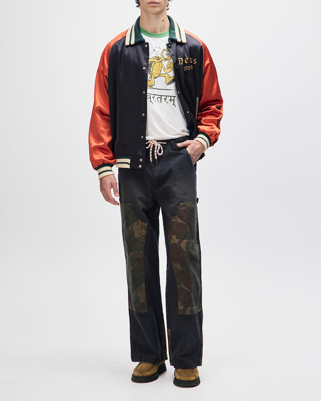 OFF BEAT JACKET - BOWLING ORANGE