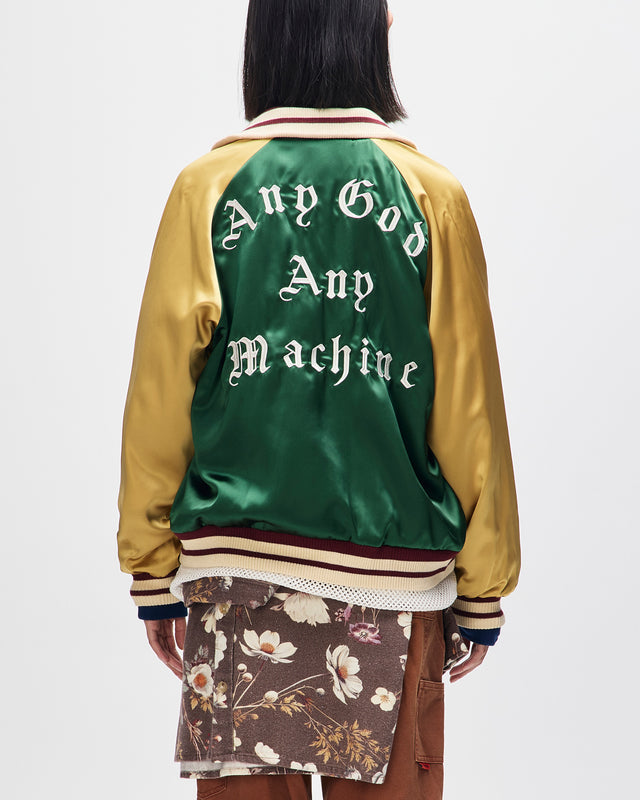 OFF BEAT JACKET - TROPHY GREEN