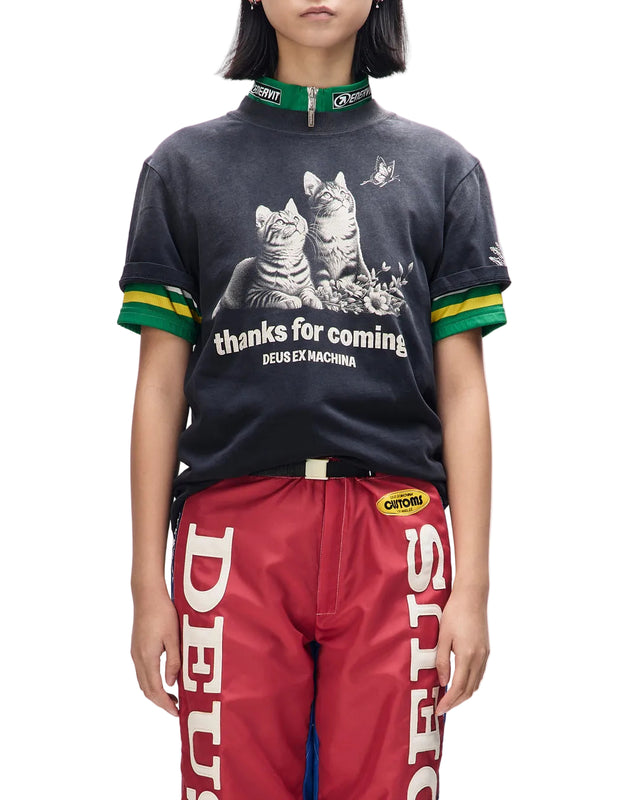 OSTINATO TEE - ANTHRACITE