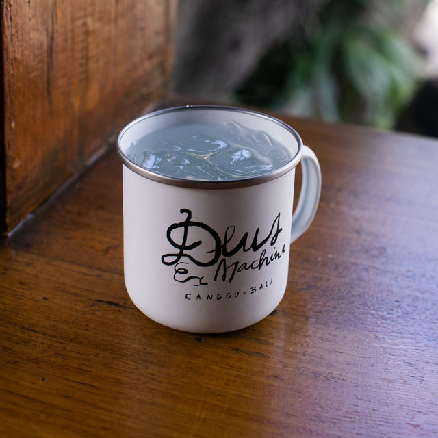 DEUS ENAMEL MUG - WHITE