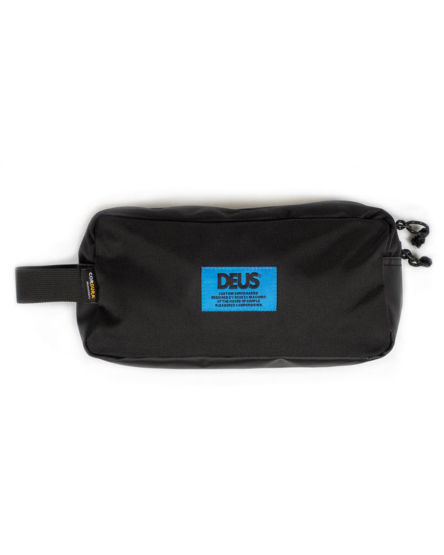 SHORELINE WASH BAG - BLACK