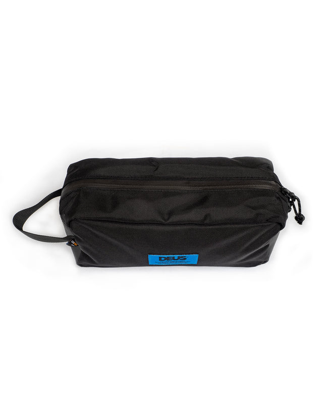 SHORELINE WASH BAG - BLACK