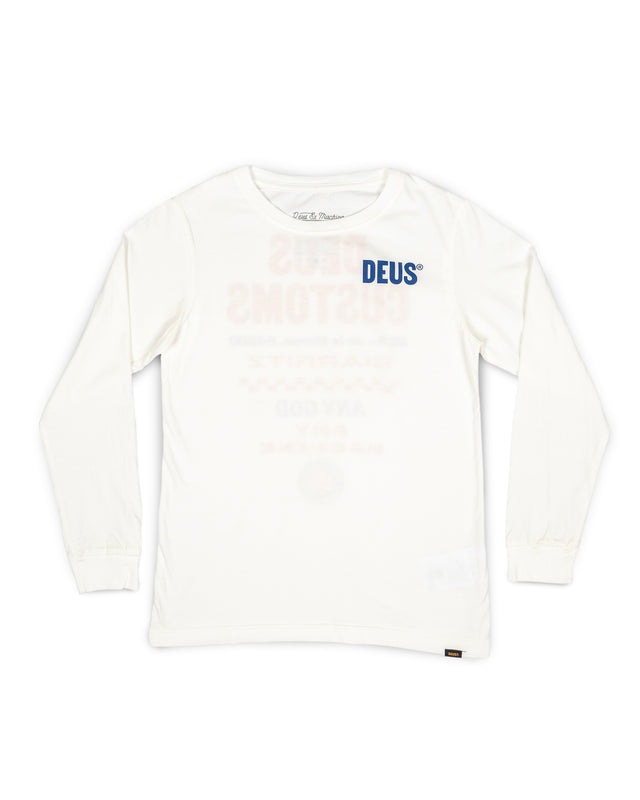 KID BLANCHE LS TEE - VINTAGE WHITE