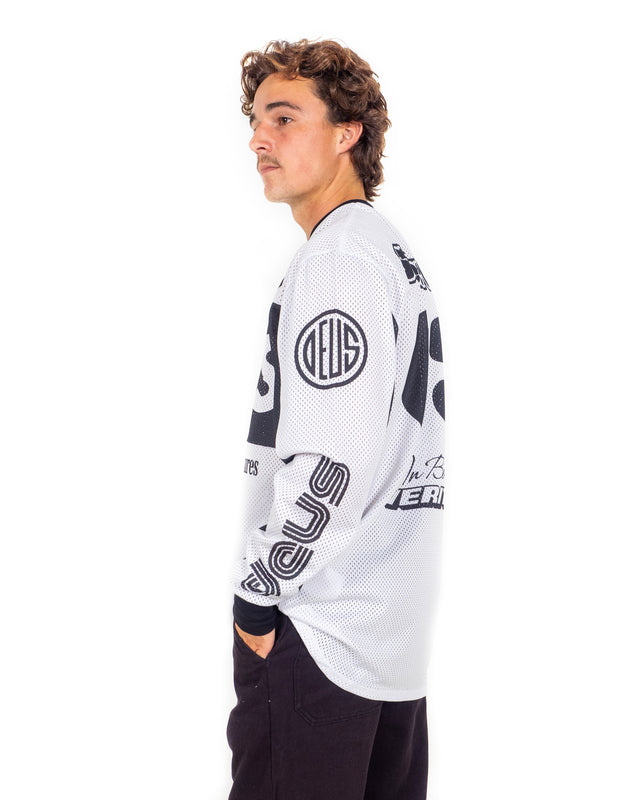 OFF ROAD MX MOTO JERSEY - DIRTY WHITE