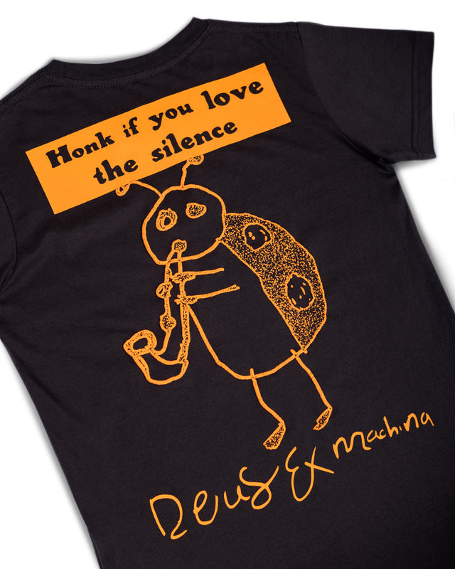 KIDS NOISE COMPLAINT TEE - ANTHRACITE