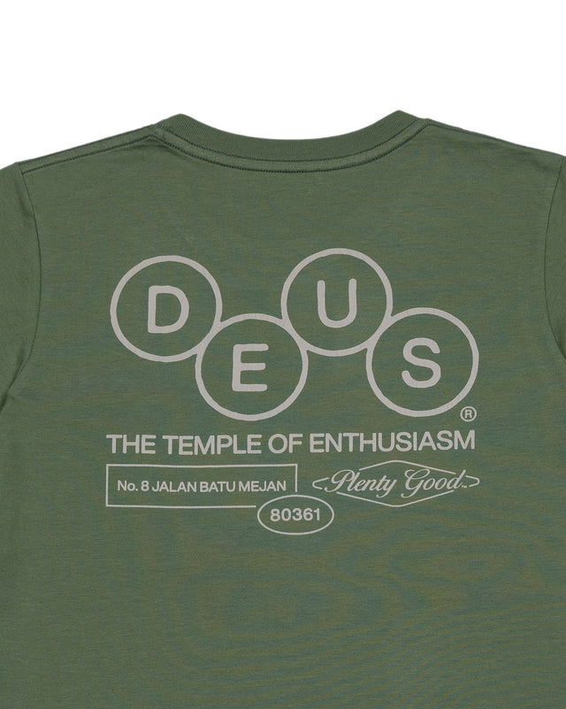 KIDS MECHANISM TEE - LODEN FROST