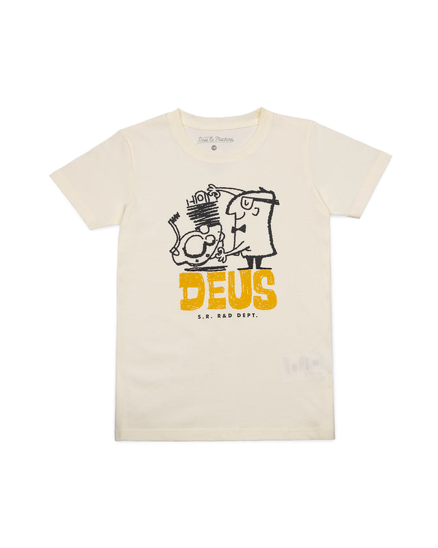 KIDS ERASARLOGY TEE - PRISTINE WHITE
