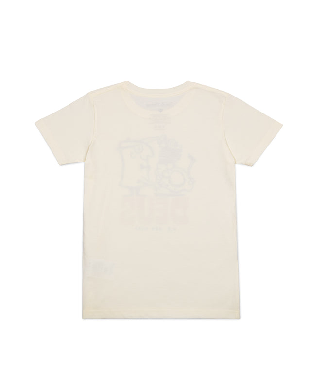 KIDS ERASARLOGY TEE - PRISTINE WHITE