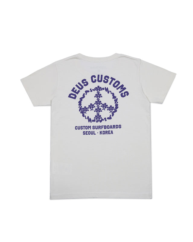 KIDS FANCY PANSY TEE - VINTAGE WHITE