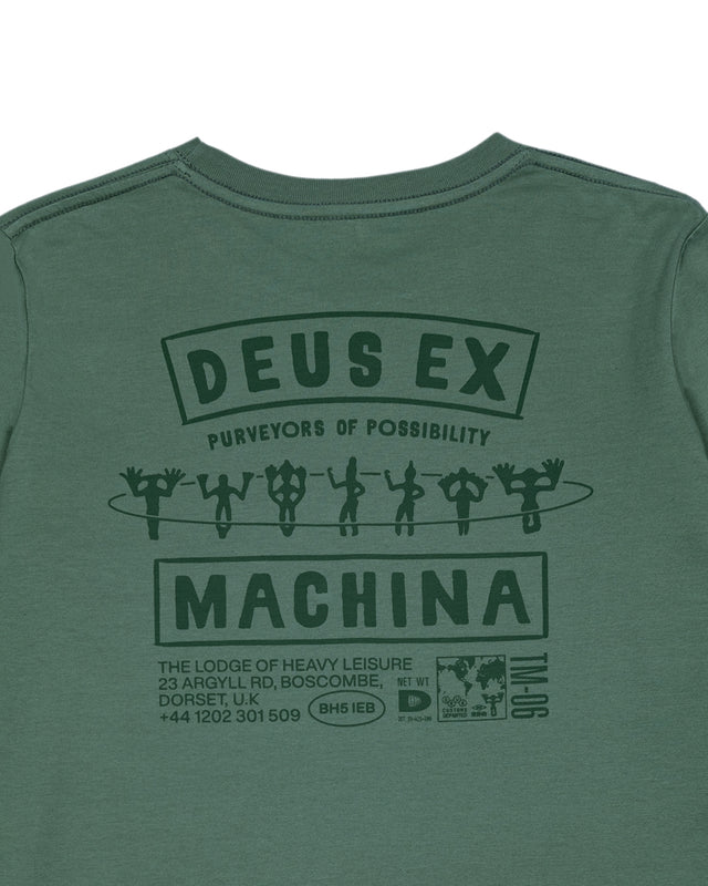 KIDS KUMBAYA LS TEE - LODEN FROST GREEN