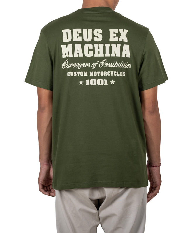 GUMSHOE TEE - CYPRESS GREEN