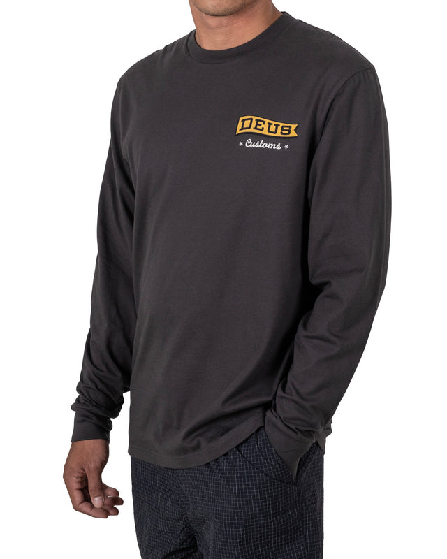 MOMENTO LS TEE - ANTHRACITE