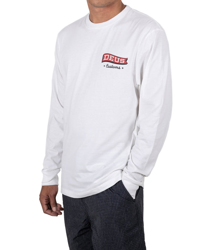 MOMENTO LS TEE - VINTAGE WHITE