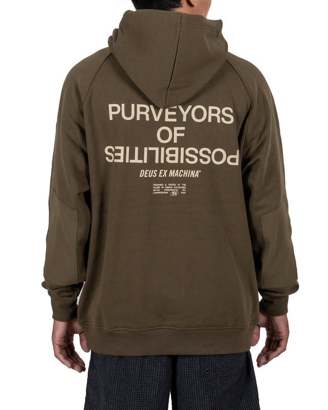 AXIS HOODIE - DARK OLIVE
