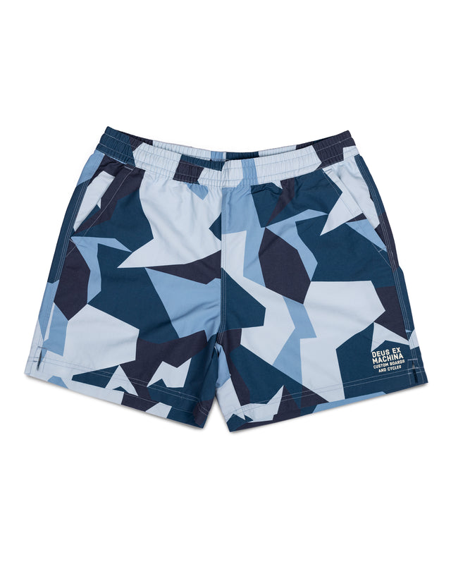 SERVICE SWIMSHORT 2 - BLUE CAMO